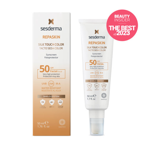 Солнцезащитное средство с тонирующим эффектом с  SPF 50