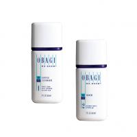 Дорожный набор Obagi для очищения нормальной и сухой кожи: гель + тоник