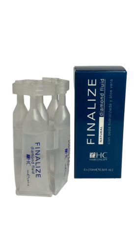 Бриллиантовый флюид, защита и питание с льняным маслом, алоэ вера и протеинами шелка 5 шт по 10 мл