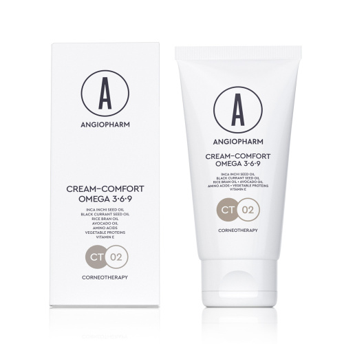 Ангиофарм Крем-комфорт с комплексом омега-3,6,9 для всех типов кожи 50мл