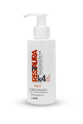 Закрепляющая сыворотка с протеином шелка RESTAURA К4