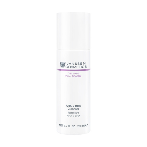 Очищающая эмульсия с AHA и BHA Janssen Cosmetics