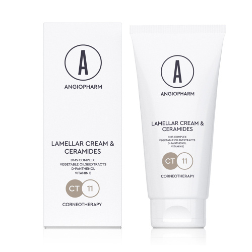 Ламеллярный крем с церамидами для тела Ангиофарм 200 мл