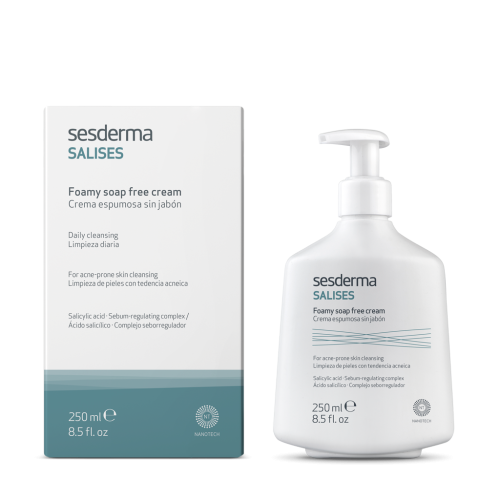 Пенящийся крем для умывания для лица и тела Sesderma