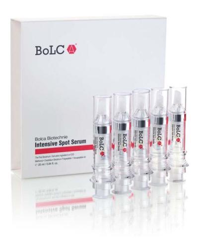 Интенсивная сыворотка от морщин для лица BoLCA Biotechnie Intensive Spot Serum, 5шт
