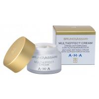 Омолаживающий крем с AHA кислотами Multi Effect Cream Bruno Vassari 50 мл