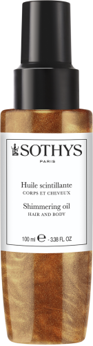 Мерцающее масло-спрей для тела и волос Sothys