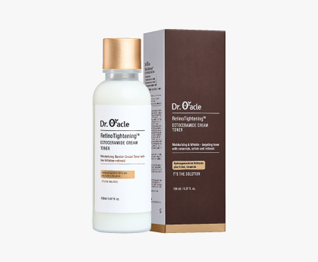Крем-тонер с ретинолом эктоцерамидами для упругости кожи Dr. Oracle RetinoTightening Ecto Ceramide Cream Toner