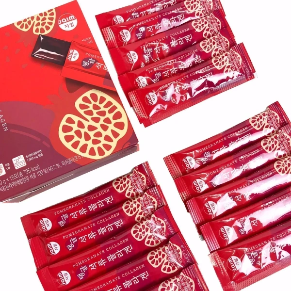 Морской коллаген с экстрактом граната, желе