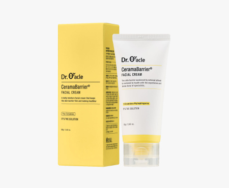 Крем восстанавливающий с церамидами и куркумой для обезвоженной кожи Dr.Oracle CeramaBarrier Facial Cream