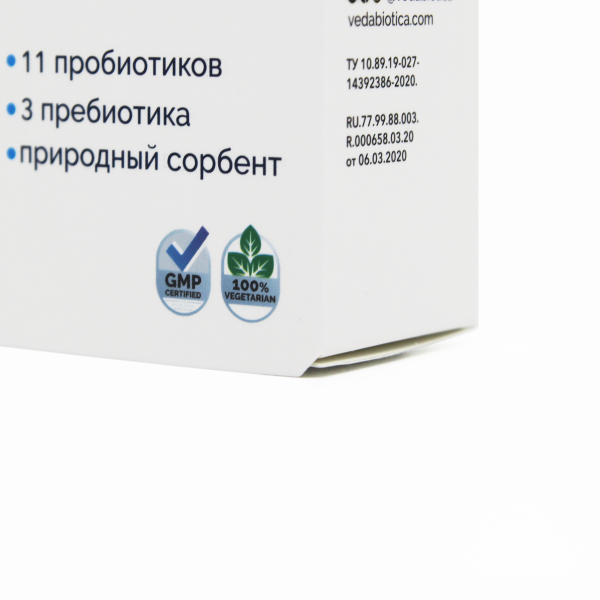 ВедаБиотик - мультисинбиотик для нормализации микрофлоры кишечника 30 капсул