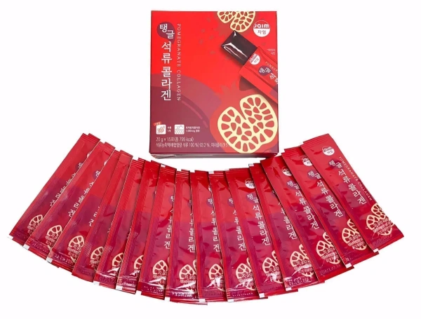 Морской коллаген с экстрактом граната, желе